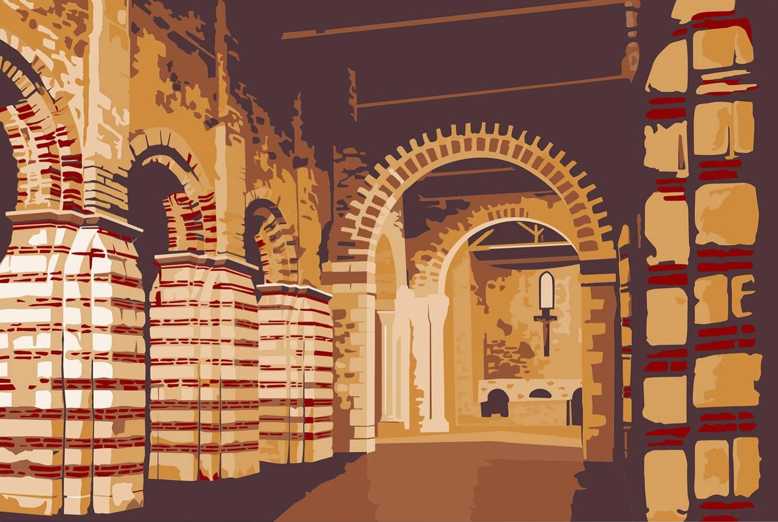 Photo du panneau : Abbatiale de Saint-Philbert-de-Grand-Lieu